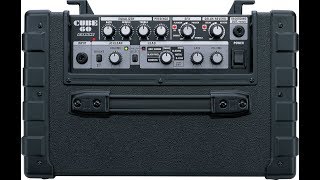 Video thumbnail for Roland Cube 60 Guitar Amp Demo And Review by Kevys RC & Music