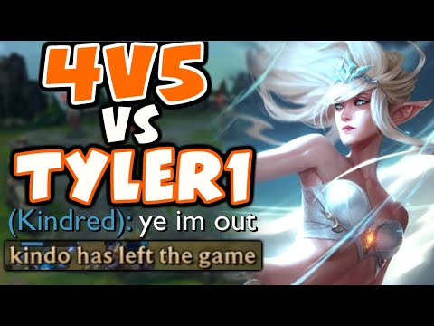 I go vs Tyler1 then my teammate ragequits to make us lose 4v5, but he didn't know about Janna top