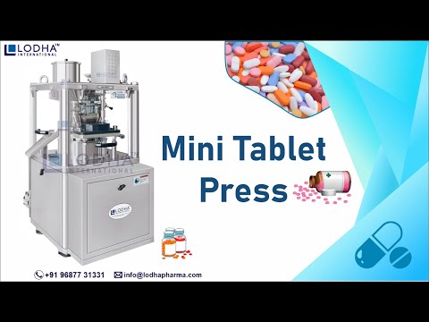 R&D Rotary Mini Tablet Press Machine