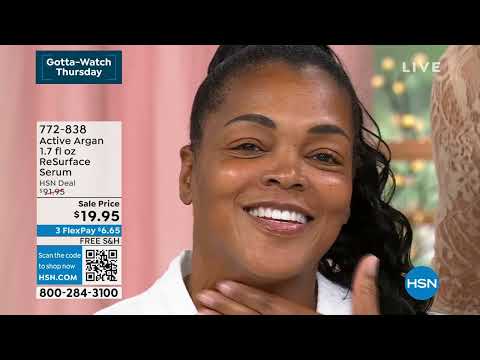 HSN | Active Argan Skincare - All On Free Shipping 10.05.2023 - 06 PM