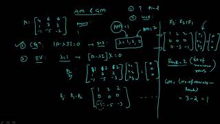 ALGEBRAIC & GEOMETRIC multiplicity (AM & GM) |Eigen values and eigen vectors |Dr Maths