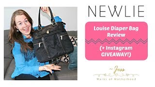Newlie Louise Diaper Bag Review (+ GIVEAWAY!)