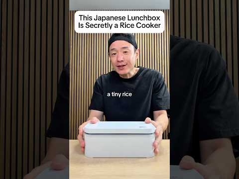 This Japanese Lunchbox Is Secretly a Rice Cooker