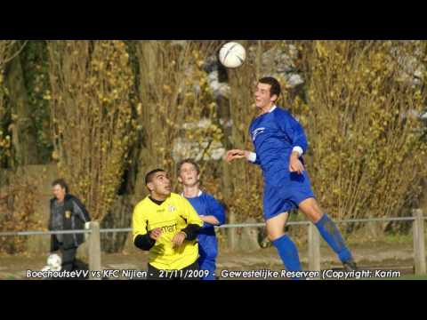 Reserven Boechoutse VV vs FC Nijlen - 21 november 2009