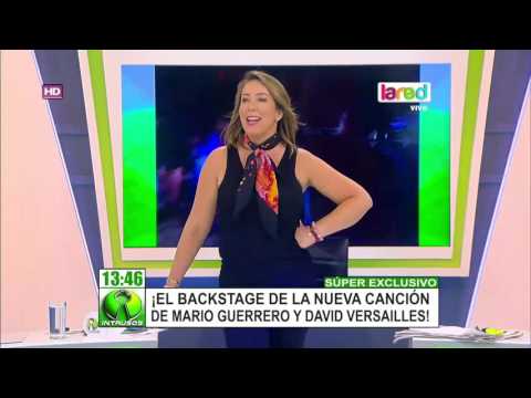 El bacsktage del videoclip de Mario Guerrero y David Versailles que protagoniza Gala Caldirola