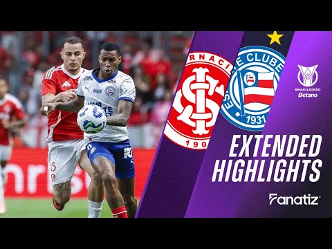 Internacional vs Bahia 2-2 I Game Highlights I Brasileirão 2025