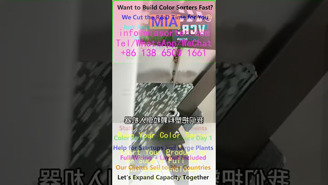 Find Trusted Supplier of Color Sortex Machine for Assembly and Trade in India Turkey Vietnam Russia