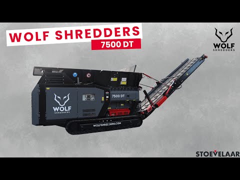 Wolf Shredders 7500DT for sale video