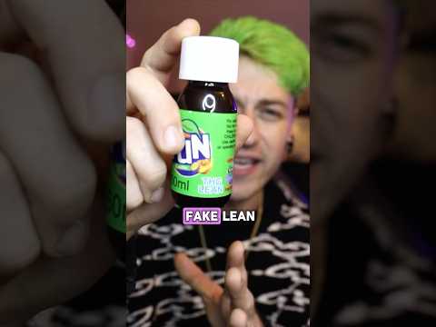 I tried fake lean