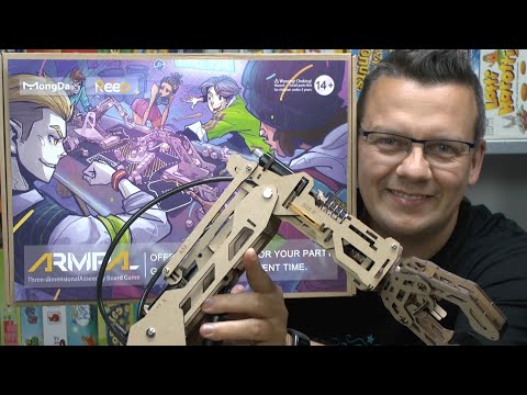 Jetzt auf Kickstarter - Armpal - Aufbau des Baggers bzw. Spiels