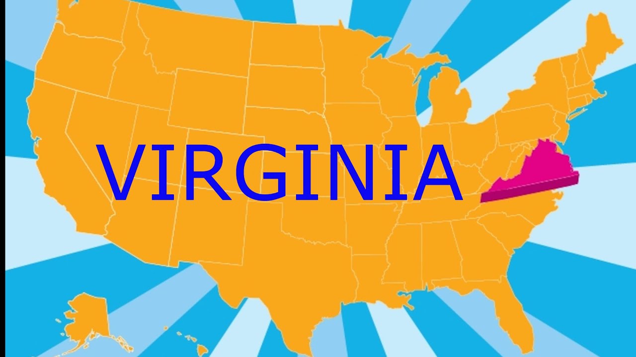The State Of Virginia Geographical Overview