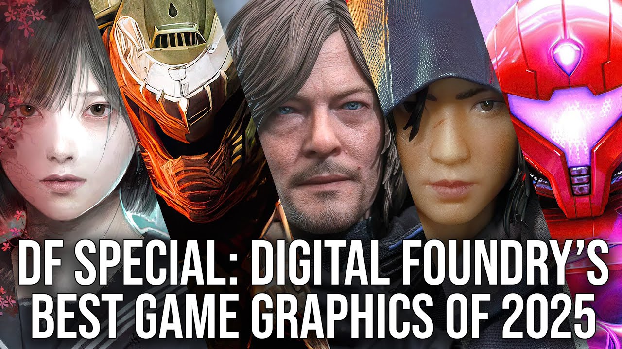 Digital Foundry's Best Game Graphics of 2025 - PC/PS5/Xbox/Switch 2 - Another Amazing Year