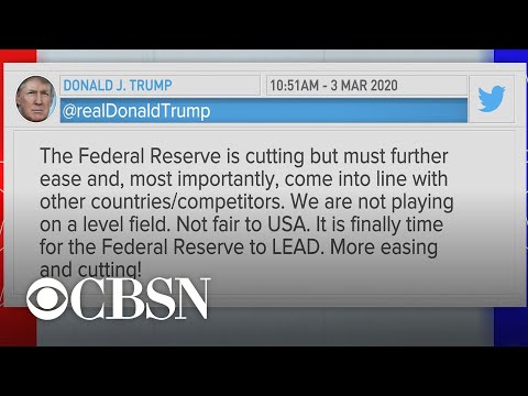 米連邦準備制度理事会（FRB）は、コロナウイルス発生の中で金利を引き下げる (Federal Reserve slashes interest rates amid coronavirus outbreak)
