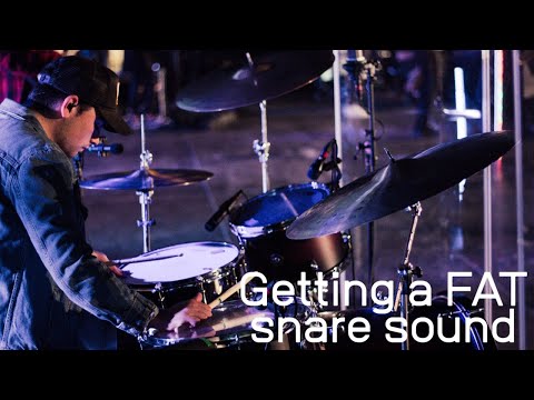 Getting a FAT snare sound  // VLOG_044