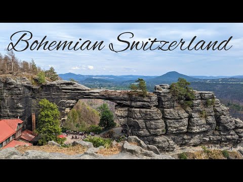 Hiking through Bohemian Switzerland National Park post wildfires