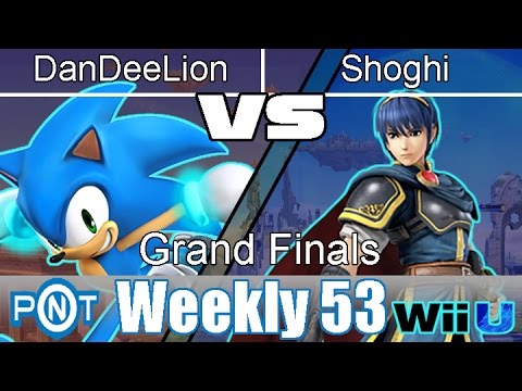 PnT Weekly #53 - Shoghi (Marth) vs DanDeeLion (Sonic) - Grand Finals