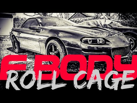 F Body Camaro 6 point roll cage install \"FARMCAR\"