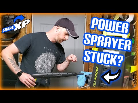 Sunjoe Power Sprayer Stuck Together? How To Remove Sprayer Wand
