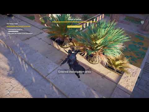 Assassin's Creed Origins Curse of the Pharaohs - The Theban Triad: Priestess, Investigate Thief