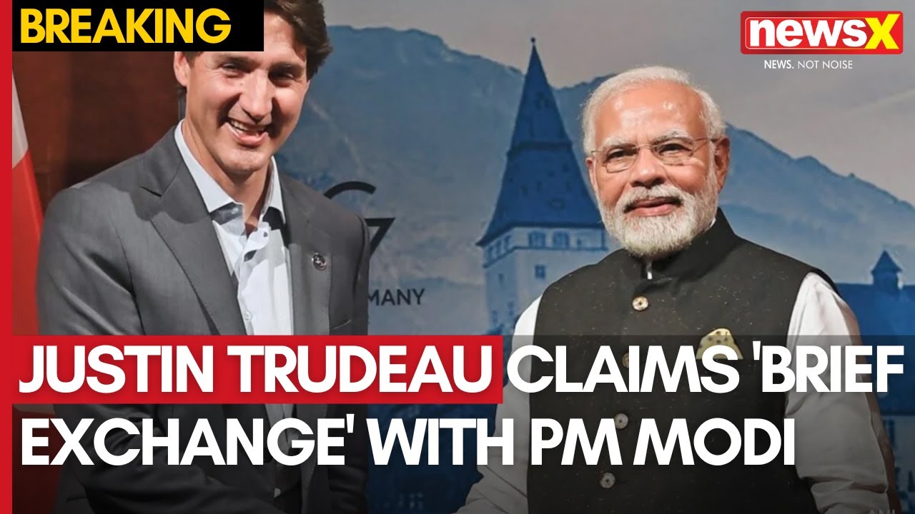 Justin Trudeau Claims 'Brief Exchange' With PM Modi | India Says 'No Substantive Talks' | NewsX