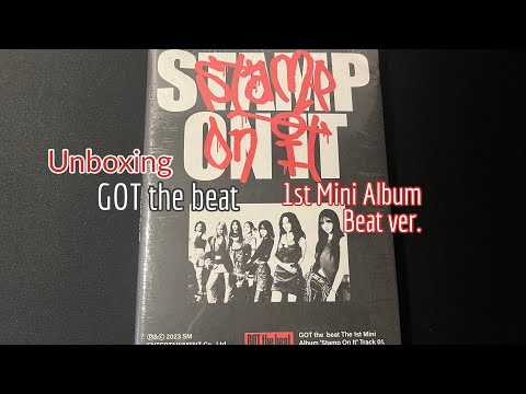 [Unboxing] GOT the beat ⟡ Stamp on It 1st Mini Album ♡ Beat Photobook version