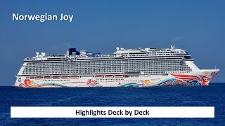 Norwegian Joy - Highlights Deck by Deck (2023)