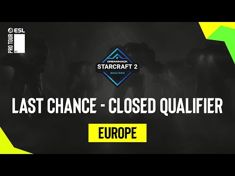 StarCraft 2 DH SC2 Masters 2020 Last Chance 2021: Europe Qualifier DnS vs PtitDrogo