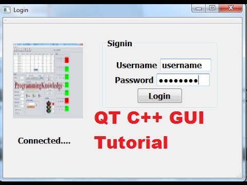 QT C++ GUI Tutorial 13- Creating connection open and close function with sqlite database