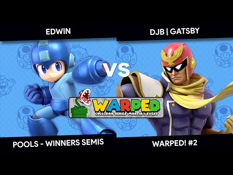 Warped! #2 - Edwin (Megaman) vs Gatsby (Captain Falcon) - Pools - Winners Semis