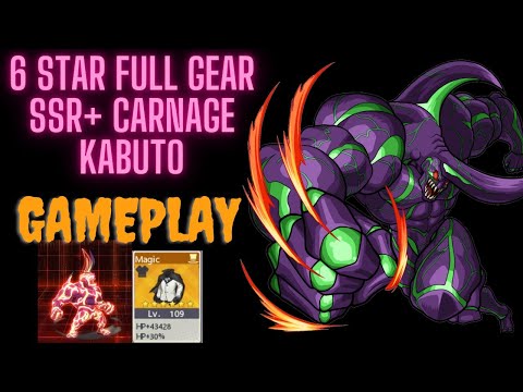 6 STAR FULL GEAR SSR+ CARNAGE KABUTO GAMEPLAY | One Punch Man: The Strongest