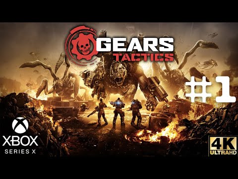 Gears Tactics Walkthrough Gameplay Part 1 | Xbox Series X|S | 4K (PROLOGUE)