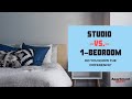 What's The Difference between A Studio and 1-Bedroom Apt?