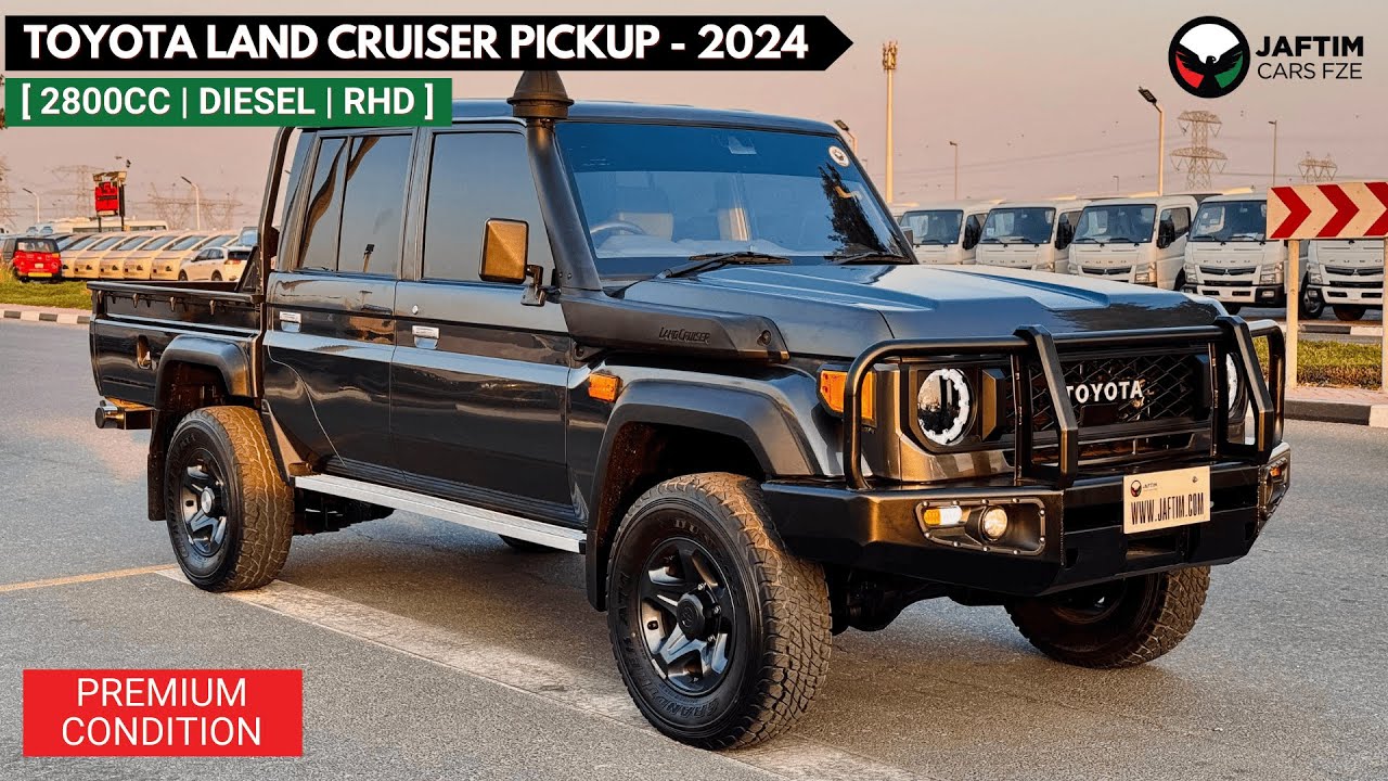 Toyota Land Cruiser Pick Up DOUBLE CABIN | 2.8L DIESEL ENGINE | AUTOMATIC TRANSMISSION | RHD video