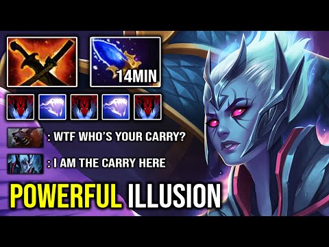 NEW CRAZY META 7.28 Aghanim Vengeful First Item 100% Unstoppable Counter All with OP illusion DotA 2