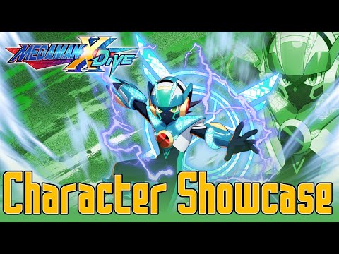 DiVE Cross MegaMan.EXE 5* Character Showcase - Mega Man X DiVE