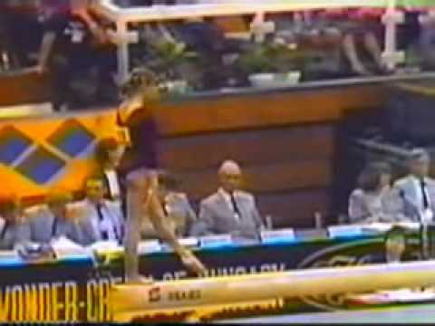 24th AA Krisztina Koteles BB - 1983 World Gymnastics Championships 9.200