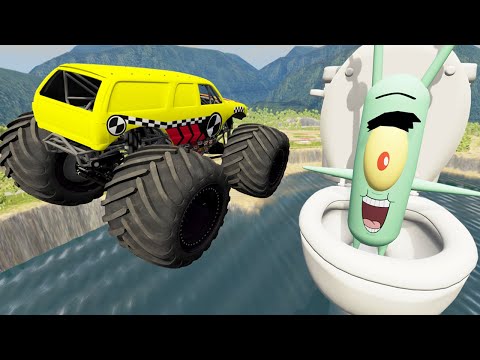 BeamNG Crazy Car Crashes and Jumps LIVE  #12 - Random Vehicles Total Destruction | Griff's Garage
