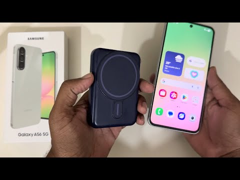Does Samsung a56 support wireless charging?