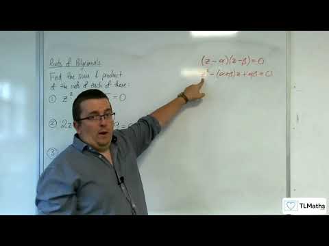 A-Level Further Maths D1-02 Roots of Polynomials: Quadratic Examples 1