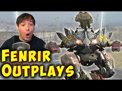 Maxed Fenrir Outplays Everyone - War Robots Mk2 Gameplay WR