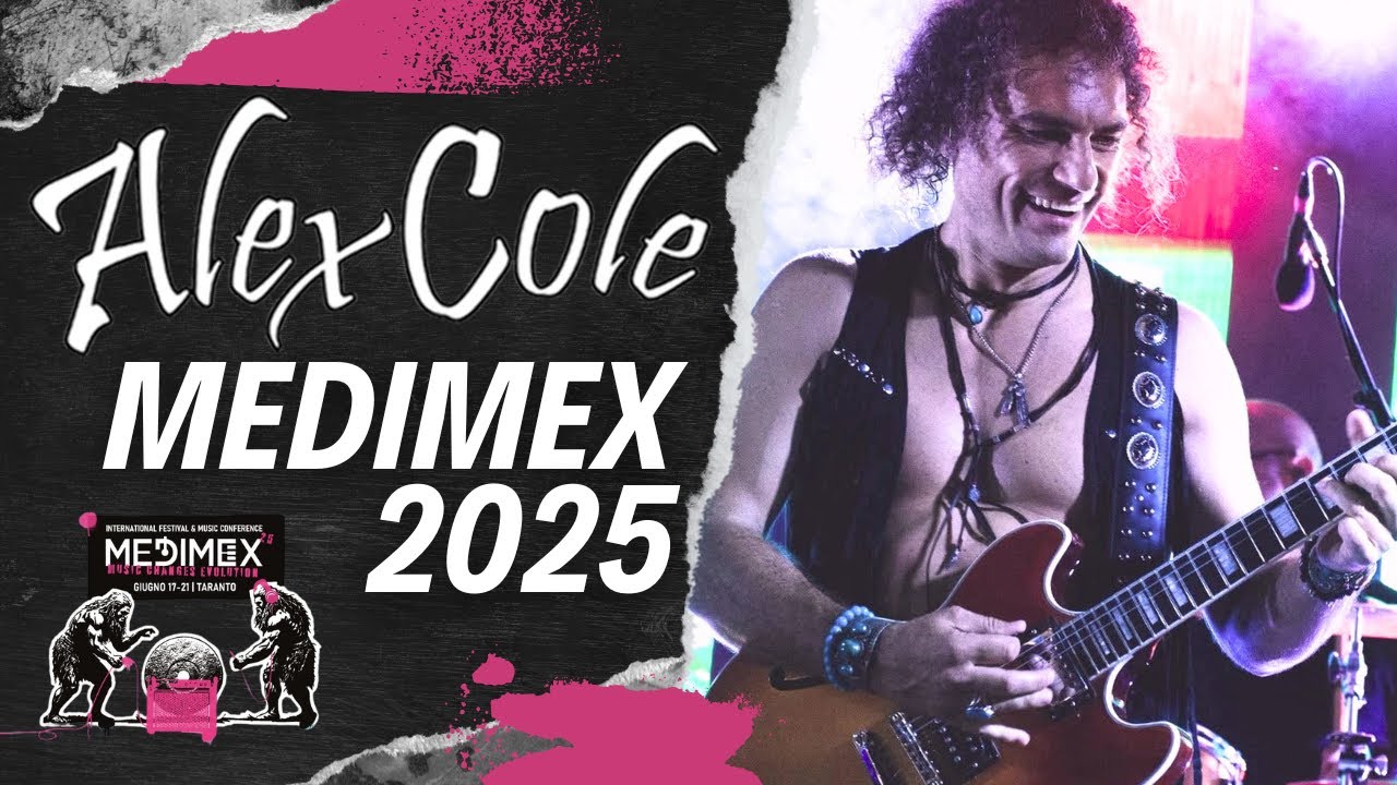 Alex Cole live at Medimex Showcase 2025: A Pure Energy Explosion on Stage!