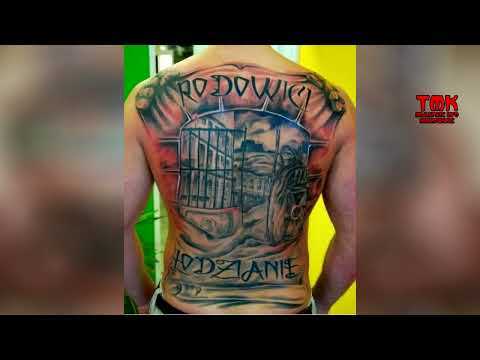 Kibicowskie Tatuaże - ŁKS Łódź