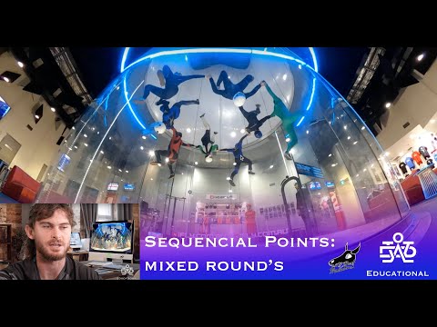 Mixed Vertical rounds - Indoor skydiving