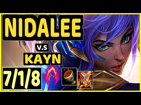 SEVENARMY (NIDALEE) vs KAYN - 7/1/8 KDA JUNGLE CHALLENGER GAMEPLAY - EUW