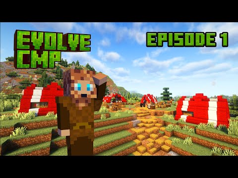 GeekSqueek - Discovering a New Frontier: Building Our Camp | Minecraft Evolve CMP