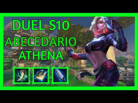 SMITE  DUEL ABECEDARIO S10 - ATHENA - EL COMBO LETAL PERO ENFRENTADOS