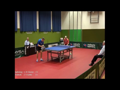 Tischtennis 1.BL Kapfenberg - Innsbruck