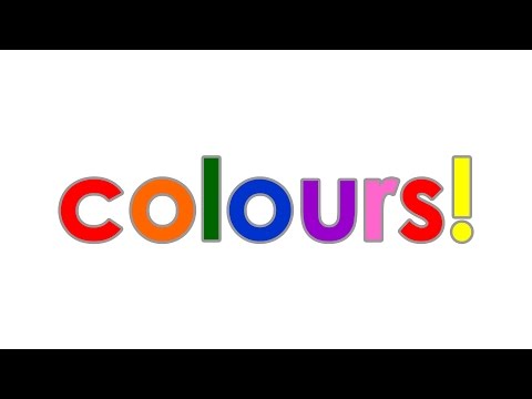 レゲエ音楽で色を学ぶ - Listen + Repeat - English For Kids (Learn Colours With Reggae Music - Listen + Repeat - English For Kids)