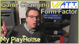 5,1KWh of WattCycle LiFePO4 Add it to Home System - 1459