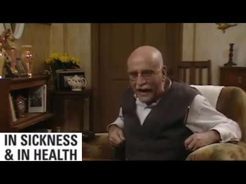 Alf has a go at the telly - In Sickness & In Health